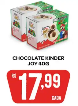 Atacadão Dia a Dia Chocolate kinder joy oferta