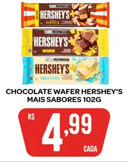 Atacadão Dia a Dia Chocolate wafer hershey's mais sabores oferta