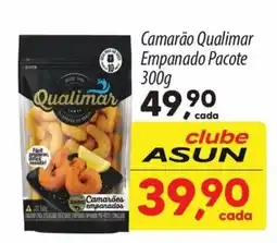 Asun Camarão Qualimar Empanado Pacote oferta
