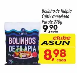 Asun Bolinho de Tilápia Cultiv congelado Pacote oferta