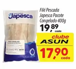 Asun Filé Pescada Japesca Pacote Congelado oferta