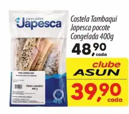 Asun Costela Tambaqui Japesca pocote Congelada oferta