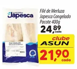 Asun Filé de Merluza Japesca Congelado Pacote oferta