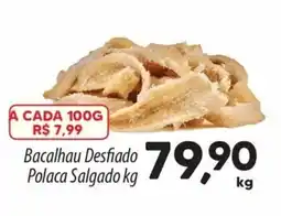 Asun Bacalhau Desfiado Polaca Salgado oferta