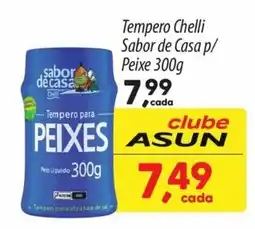 Asun Tempero Chelli Sabor de Casa p/ Peixe oferta