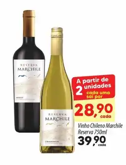 Asun Vinho Chileno Marchile Reserva oferta