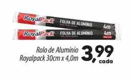 Asun Rolo de Alumínio Royalpack 30cm x 4,0m oferta
