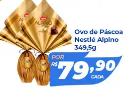 X Supermercados Ovo de Páscoa Nestlé Alpino oferta