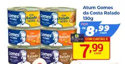 X Supermercados Atum Gomes da Costa Ralado oferta
