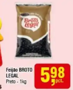 Higa Atacado Feijão BROTO LEGAL Preto oferta