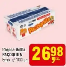 Higa Atacado Paçoca Rolha PAÇOQUITA oferta