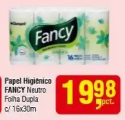 Higa Atacado Papel Higienico FANCY Neutro Folha Dupla c/16x30m oferta