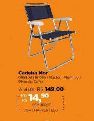 Lojas TaQi Cadeira Mor oferta