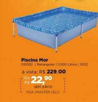 Lojas TaQi Piscina Mor oferta