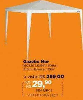 Lojas TaQi Gazebo Mor oferta