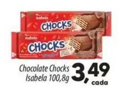 Asun Chocolate Chocks Isabela oferta