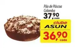 Asun Pão de Páscoa Colomba oferta