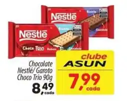 Asun Chocolate Nestlé/Garoto Choco Trio oferta