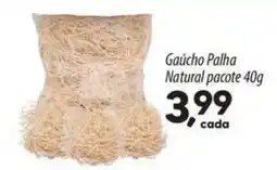 Asun Gaúcho Palha Natural pacote oferta
