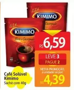 Atacadão Café Solúvel Kimimo Sachê oferta