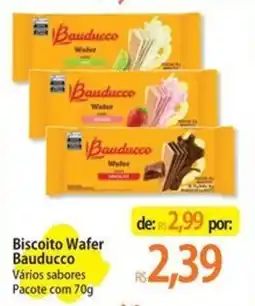 Atacadão Biscoito Wafer Bauducco Vários sabores Pacote oferta