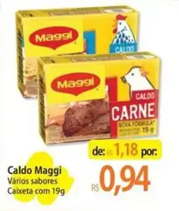 Atacadão Caldo Maggi Vários sabores Caixeta oferta