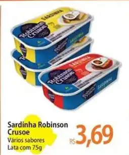 Atacadão Sardinha Robinson Crusoe oferta