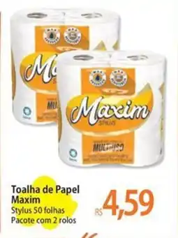 Atacadão Toalha de Papel Maxim oferta