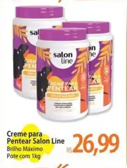 Atacadão Creme para Pentear Salon Line oferta