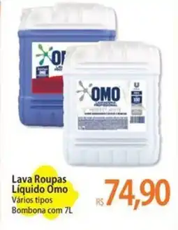 Atacadão Lava Roupas Líquido Omo Vários tipos oferta