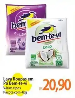 Atacadão Lava Roupas em Pó Bem-te-vi oferta