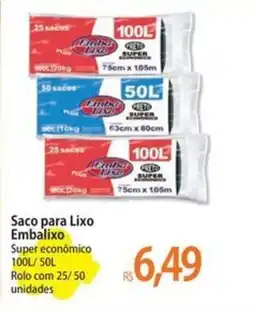 Atacadão Saco para Lixo Embalixo oferta