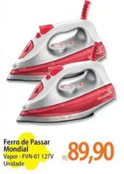 Atacadão Ferro de Passar Mondial Vapor-FVN-01 127V Unidade oferta