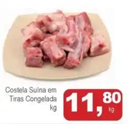 Mineirão Atacarejo Costela Suína em Tiras Congelada oferta