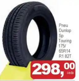 Mineirão Atacarejo Pneu Dunlop Sp Touring 175/ 65R14 R1 82T oferta