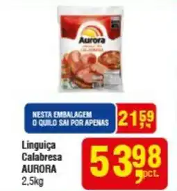 Higa Atacado Linguiça Calabresa AURORA oferta