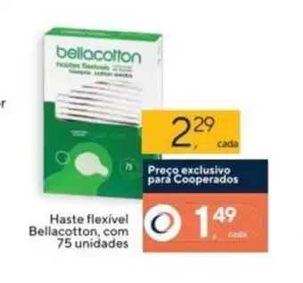 Haste Flexivel Bellacotton com 75 unidades