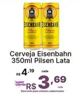 Super Lagoa Cerveja Eisenbahn Pilsen Lata oferta