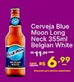 Super Lagoa Cerveja Blue Moon Long Neck Belgian White oferta