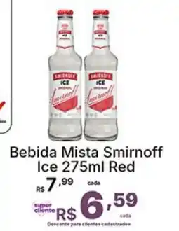 Super Lagoa Bebida Mista Smirnoff Ice Red oferta