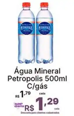 Super Lagoa Água Mineral Petropolis C/gás oferta