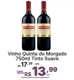 Super Lagoa Vinho Quinta do Morgado Tinto Suave oferta