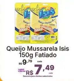 Super Lagoa Queijo Mussarela Isis Fatiado oferta