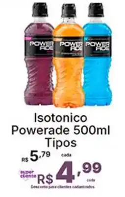 Super Lagoa Isotonico Powerade Tipos oferta