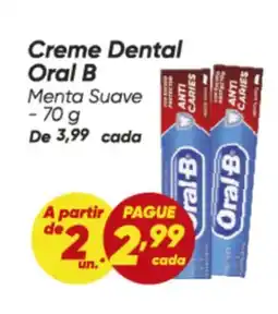 Dia Creme Dental Oral B Menta Suave oferta