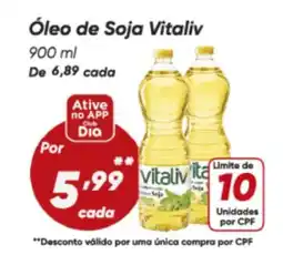 Dia Óleo de Soja Vitaliv oferta