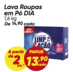 Dia Lava Roupas em Pó DIA oferta