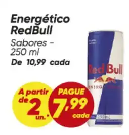 Dia Energético RedBull Sabores oferta