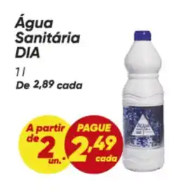 Dia Água Sanitária DIA oferta