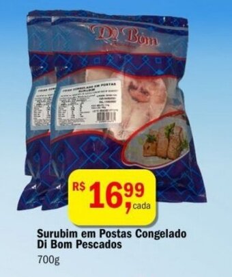 Ultrabox Surubim em Postas congelado Di Bom Pescador 700g oferta